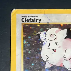 Pokemon TCG Clefairy Holo Base Set 5/102 - Heavily Played - Image 5
