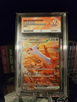 Pokemon TCG Latias EX #239/191 Surging Sparks SIR ACE 9 Graded - Image 1