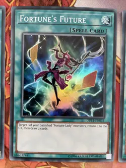 OP11-EN011 Yugioh Fortunes Future Super Rare Playset - Image 3