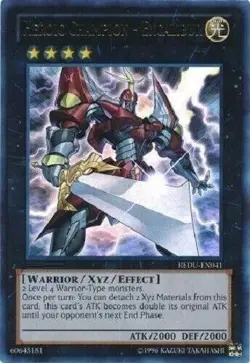 Heroic Champion - Excalibur - REDU-EN041 - Ultra Rare - Yugioh - Image 1