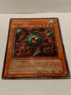 Lekunga - IOC-027 - Rare 1st Edition Invasion of Chaos Yugioh New - Image 5