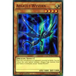 Assault Wyvern Yu-Gi-Oh! MVP1-EN003 1st Ultra Rare - Image 1