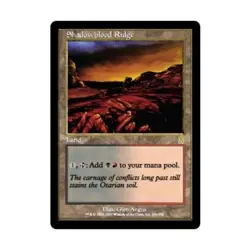 WOTC MtG Odyssey Shadowblood Ridge (R) NM - Image 1
