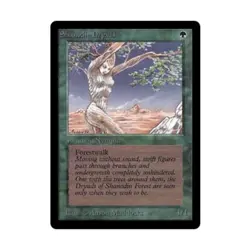 WOTC MtG Beta Shanodin Dryads (C) EX - Image 1