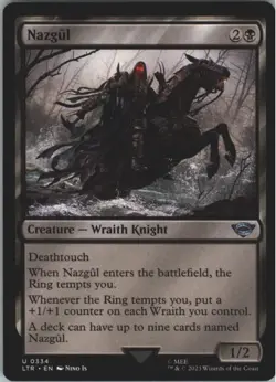 Nazgul [Lord of the Rings] (LTR) [MTG] Magic the Gathering 334 - Image 1