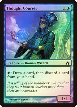 Fifth Dawn MTG FOIL Thought Courier Magic - Image 1