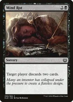 Mind Rot 93 KLD MTG Black Sorcery Common McKinnon Discard 2016 EN - Image 1