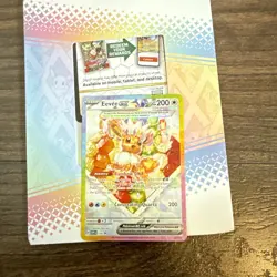 Eevee EX SVP 174 Pokemon TCG S&V Prismatic Evolutions UPC Black Star Promo - Image 3