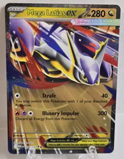 Mega Latias ex 100/132 Double Rare Pokemon Mega Evolution NM - Image 1