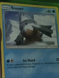 Pokemon TCG Snover 2018 37/156 Ultra Prism Common Near Mint - Image 3