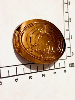 Pikachu Souvenir Medal Pokemon coin Very Rare From Japan Nintendo F/S - Image 4