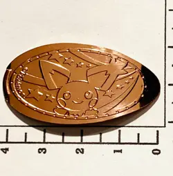 Pichu Souvenir Medal Pokemon coin Ltd. Very Rare From Japan Nintendo F/S - Image 1