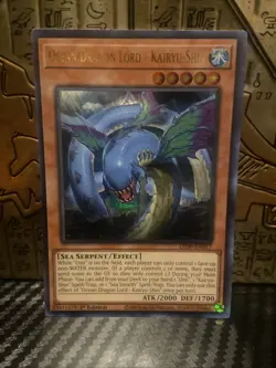 Yugioh - Ocean Dragon Lord - Kairyu-Shin - LED9-EN017 - Ultra Rare - 1st ED - NM - Image 1