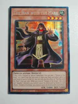 Yugioh The Man With The Mark MZTM-EN001 Collector Rare 1st Ed NM - Image 1