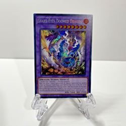 Yugioh Snake-Eyes Doomed Dragon SUDA-EN035 Secret Rare 1st Ed LP - Image 1