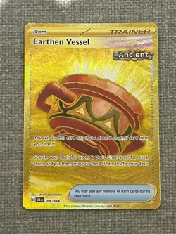 Earthen Vessel 096/064 Shrouded Fable Hyper Rare Pokemon English Card - Image 1