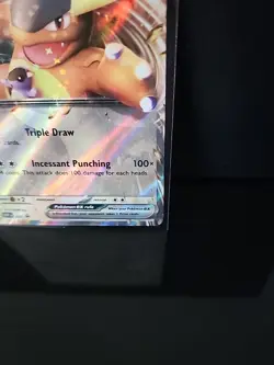 Pokemon Scarlet & Violet Black Star Promo #55 Kangaskhan EX Holo Card - Image 4