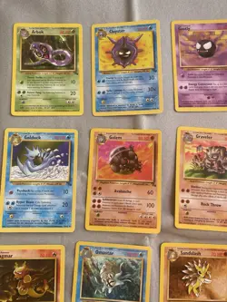 Pokemon Fossil Set Cards Uncommon And Common full set - Image 2