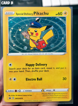 Special Delivery Pikachu SWSH074 SWSH: Sword & Shield Promo Cards (2 Available) - Image 5