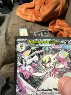 Mega Gardevoir EX 178/132 Mega Evolution Special Illustration Rare Pokemon Card - Image 3