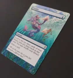 MTG - Magic: The Gathering - Ponder - Lorwyn (LRW) (LP) (ALTERED) - Image 2