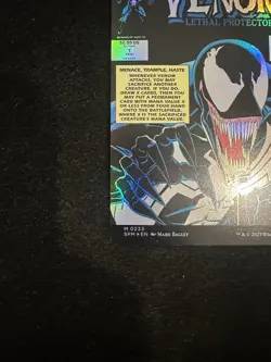 Eddie Brock (0233) (Borderless) Marvel's Spider-Man Foil 233 PACK FRESH NM VENOM - Image 5