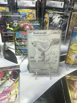 Reshiram ex #173/086 Pokemon White Flare English BWR Pack Fresh Near Mint NM - Image 2