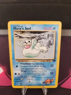 Misty’s Seel 91/132 Pokemon TCG Gym Challenge NM - Image 1