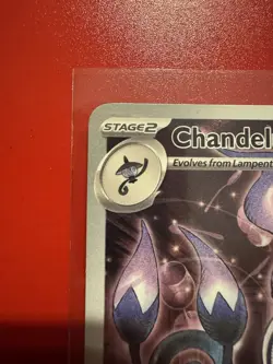 Pokemon TCG Chandelure IR 103/086 Sv: White Flare (WHT) NM English - Image 3