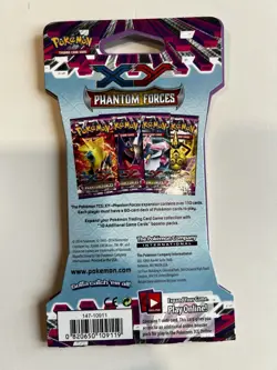 Pokemon XY Phantom Forces Sleeved Booster Pack - Image 3