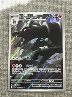 Pokemon TCG Houndoom Scarlet & Violet Shrouded Fable 066/064 - Image 1