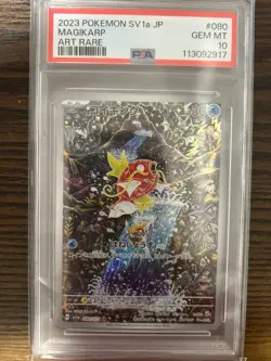 PSA 10 Sequential Set Roaring Moon Magikarp Magneton Shinji Kanda Art Pokemon JP - Image 3