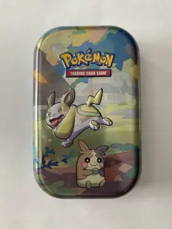Pokemon TCG Galar Pals Mini Tin Yamper & Morpeko 2020 TIN ONLY (No Packs) - Image 1