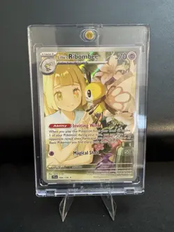 Pokemon TCG Lillie's Ribombee 105/100 Sv9: Battle Partners Japanese NM US Seller - Image 1