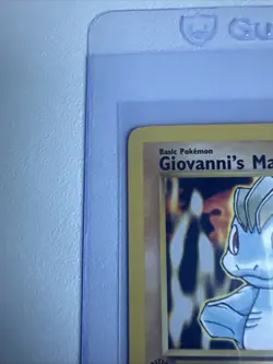 Giovanni’s Machop 1st Edition Gym Challenge 72/132 WOTC Vintage Pokemon MINT - Image 4