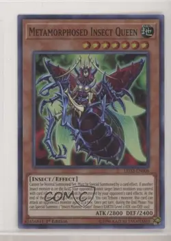 Metamorphosed Insect Queen 1st Ed. YuGiOh Legendary Duelists: Ancient Millennium - Image 1