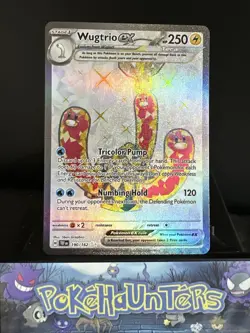 Pokemon Card Wugtrio Ex 190/162 Ultra Rare Temporal Forces Near Mint - Image 1