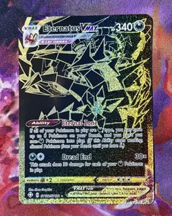 Pokemon Eternatus VMAX Shiny Holo Rare Card SV122/SV122 Shining Fates Vault 🔥 - Image 1