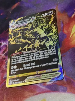 Pokemon Eternatus VMAX Shiny Holo Rare Card SV122/SV122 Shining Fates Vault 🔥 - Image 2