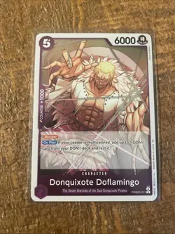 Donquixote Doflamingo PRB02-011 R ONE PIECE Card The Best 2 - ONE PIECE ENGLISH - Image 1
