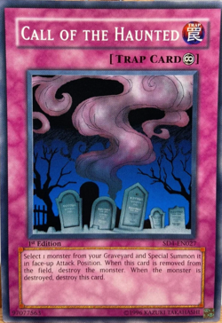 Call Of The Haunted - 1st Edition SD4-EN027 COMMON YuGiOh TCG Card - Image 1