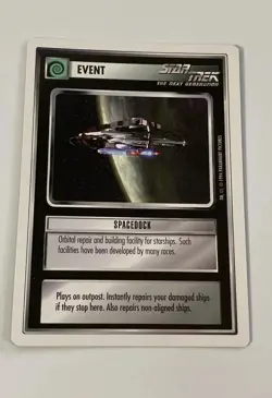 Star Trek CCG Event Spacedock Common Card - Image 1