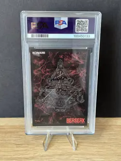 2003 Berserk Trading Card Game Vol 1 #029 Griffith Guard Destination PSA 8 - Image 3