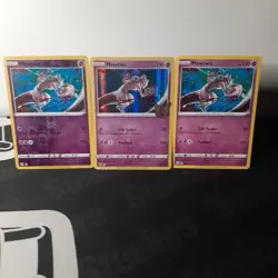 Mewtwo 056/172 (3) Card Lot - Holo Trick Or Trade, Non Holo & Reverse Holo - Image 1