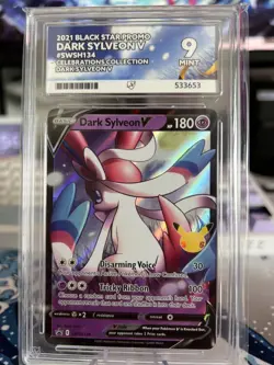 ACE 9 Dark Sylveon V SWSH134 Promo Pokemon Card Celebrations Collection MINT - Image 1