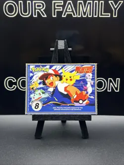 Hitmonchan #107 Poke Trivia Pokemon Card Mewtwo Strikes Back Movie Scene 1998 MP - Image 4
