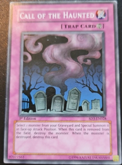 Call of the Haunted SD3-EN028 1st Edition Common YuGiOh TCG Card - Image 1