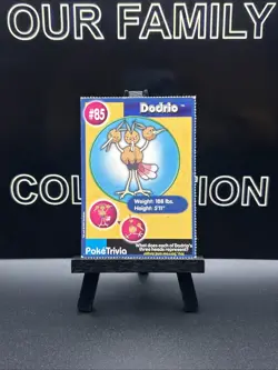 Pokemon - 1999 Burger King PokeTrivia Promo Card - Dodrio #85 Regular LP - Image 1