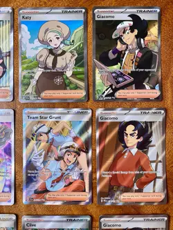 Pokemon TCG (Lot Of 12) Card Set TRAINER GALLERY Holo Shiny /131 Paldean NM/M - Image 3