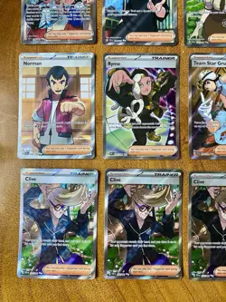 Pokemon TCG (Lot Of 12) Card Set TRAINER GALLERY Holo Shiny /131 Paldean NM/M - Image 5